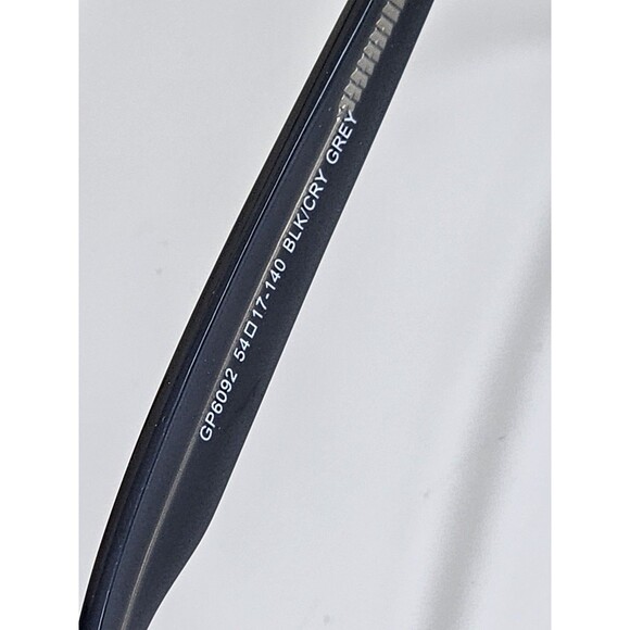 GIANNI PO WOMEN'S EYEGLASSES GP 6092 54-17 140 Black/gray NWT DEMO LENSES - Picture 10 of 16